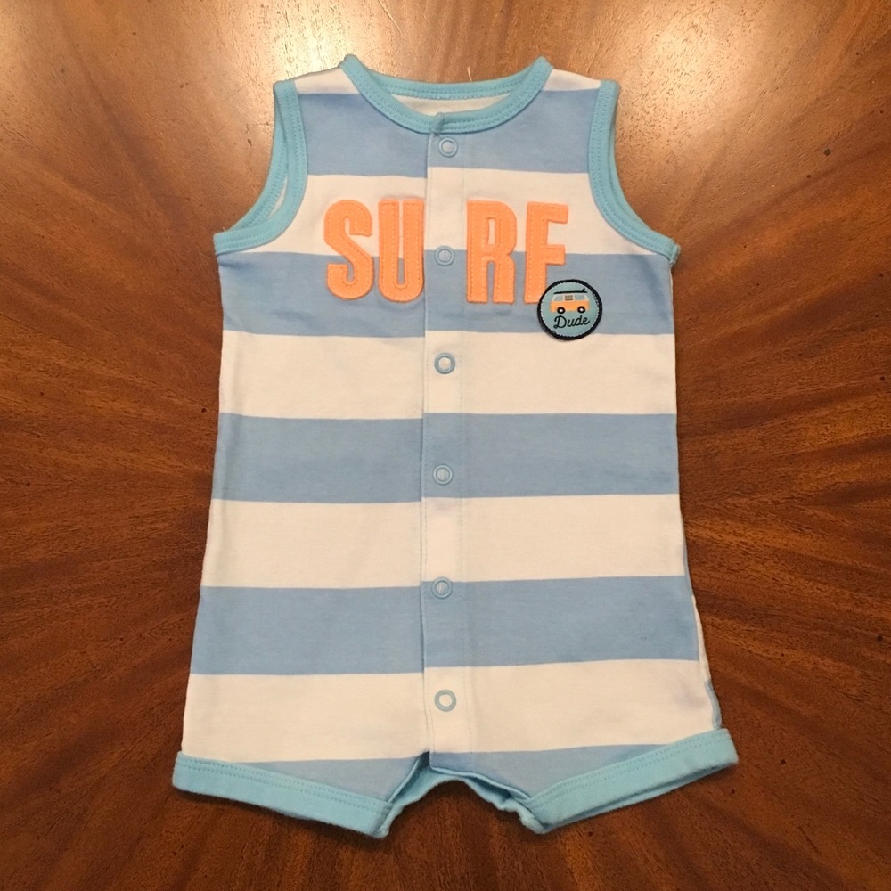 🌊Carter’s Baby Boy Romper Size 3M🌊